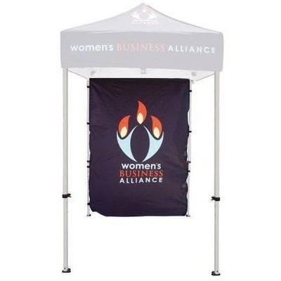 Pop Up Canopy Back Wall w/ SS Sublimation (5'x7')