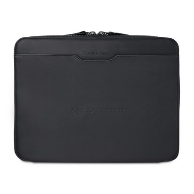 Travis & Wells® Envoy Executive Zipper Close Padfolio - Black