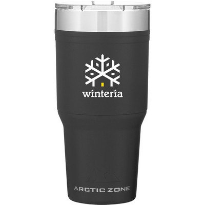 30 oz Arctic Zone Titan Thermal Hp Travel Tumbler (Matte Black)