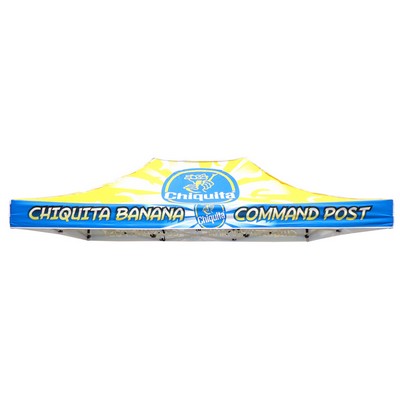 Pop Up Canopy Tent Top w/ Full Sublimation (10'x15')