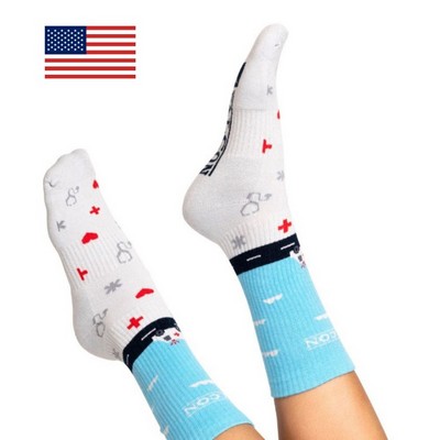 Custom Athletic Crew Socks